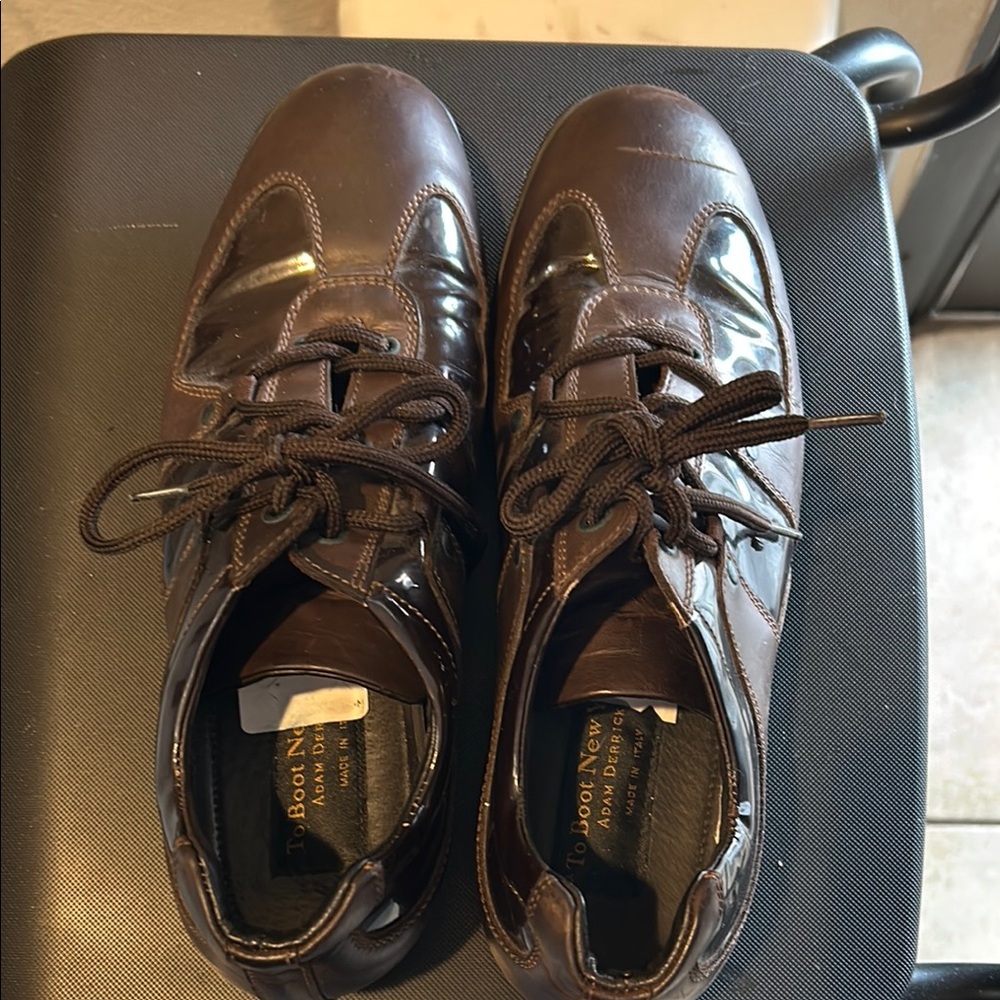 To Boot New York Adam Derrick. Brown Leather Men's Shoes